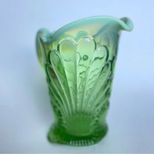 Jefferson green opalescent Tokyo pitcher